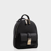 Izzy and Ali Vegan Leather Handbags - Amy Backpack in black