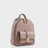 Izzy and Ali Vegan Leather Handbags - Amy Backpack in blush