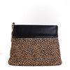 Izzy and Ali Vegan Leather Handbags - Animal Print Clutch Cheetah 