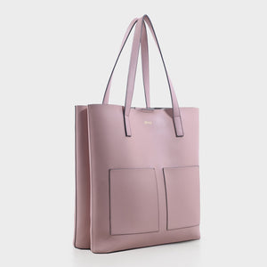 Izzy and Ali Vegan Leather Handbags - Cory Tote in blush