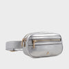 Izzy and Ali Vegan Leather Handbags - Missy Belt in silver