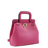 Izzy and Ali Vegan Leather Handbags - Classic Mini Satchel Pink