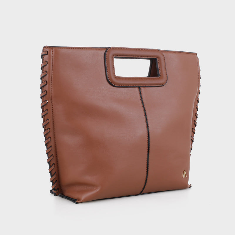 Izzy and Ali Vegan Leather Handbags - Pisa Clutch Interior