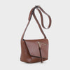 Izzy and Ali Vegan Leather Handbags - Taranto Crossbody Brown