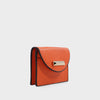 Izzy and Ali Vegan Leather Handbags - Turin Cardholder in orange